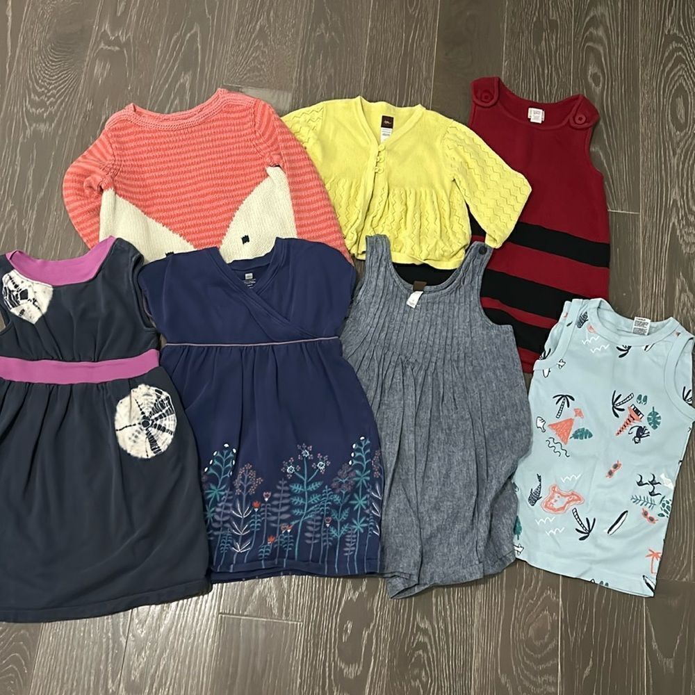 Tea Collection Size 5 Lot of 7 HTF